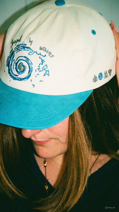 Shaped by Waves – Casquette Unisexe (Eau) 🌊