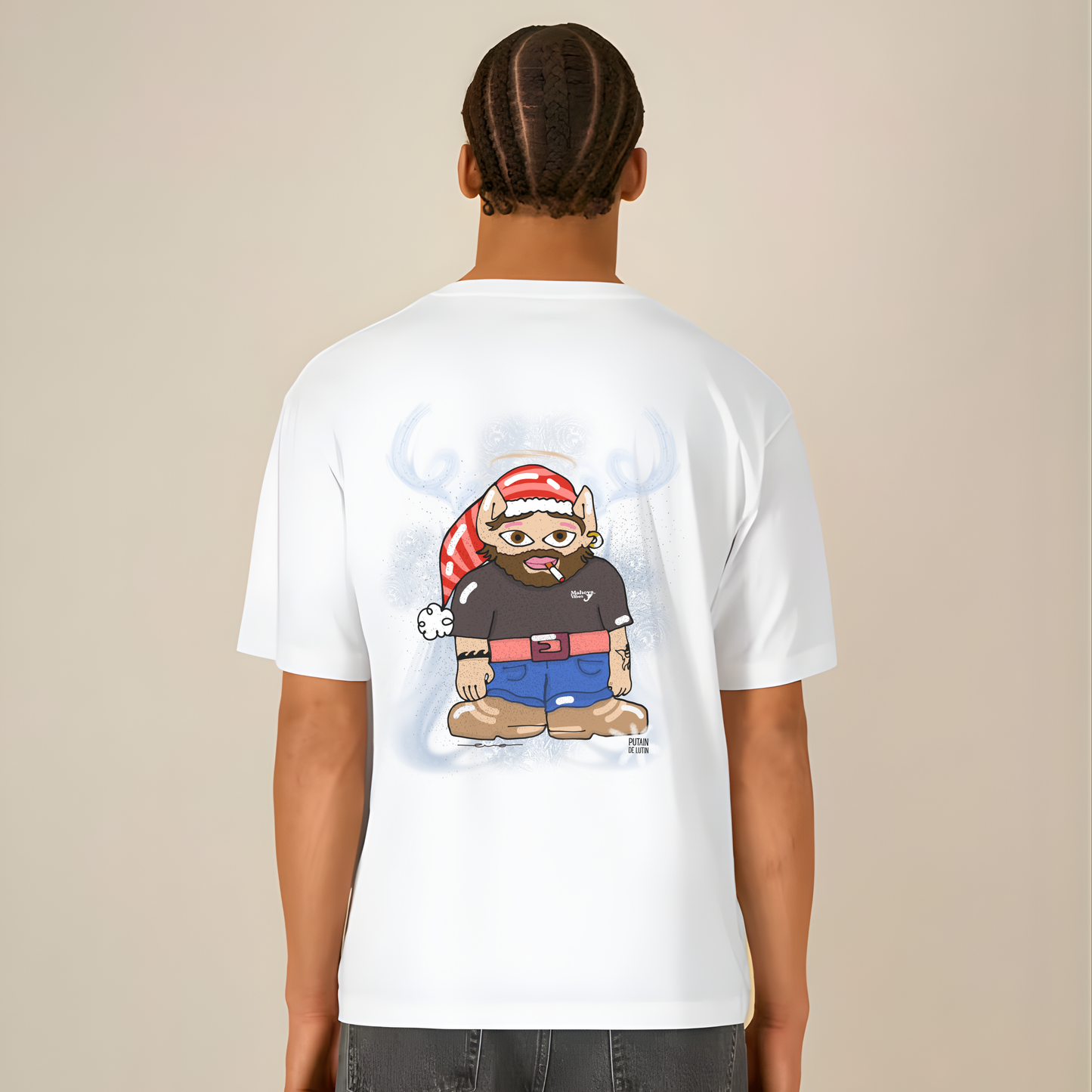 T-shirt Personnalisé Putain de Lutin x Evdigiu